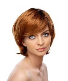 Peruka z włosów syntetycznych siwa LILY LIFE # 51