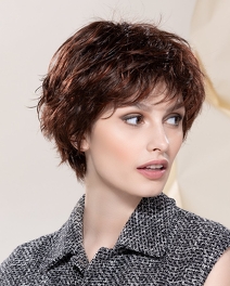 Peruka damska z włosów syntetycznych ciemny brąz LEXI # dark brown/mix