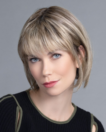 Damski topper z włosów syntetycznych mroźny popiel FUN # snow/mix