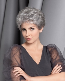 Damska peruka z włosów syntetycznych brązowa GARDA # teakbrown/mix*