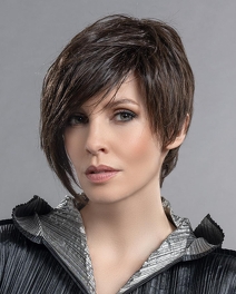 Peruka damska z włosów mieszanych bardzo jasny siwy z odrostem AMAZE # silver/rooted*