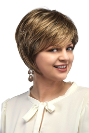 Peruka syntetyczna ciemny rudy z odrostem ARABELLA # 130/31/4R