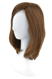Damska peruka włosy naturalne dziewicze średni brąz 30cm KYA S XY # 6/8