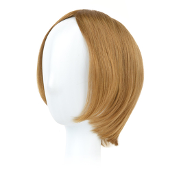 Topper z naturalnych włosów słowiańskich ciemny blond STILLA 20cm # 8/10/16