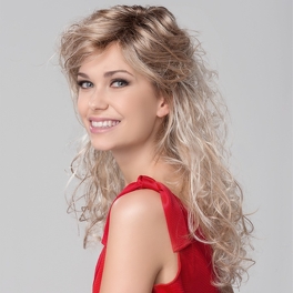 Peruka z włosów syntetycznych szampański blond LOLA MORE # champagne/mix*