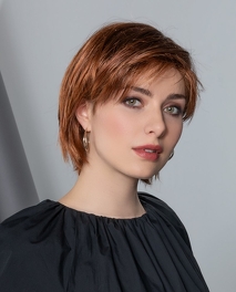 Peruka z włosów syntetycznych ciemny brąz AVA MONO PART # darkbrown/mix