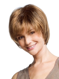 Peruka z włosów syntetycznych głęboki kasztanowy brąz NOVA FUTURA # darkauburn/mix