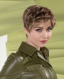 Peruka z włosów syntetycznych jasny siwy TACT SOFT # lightgrey/mix