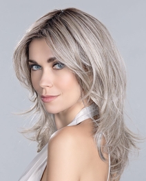 Peruka syntetyczna termoodporna czekoladowy brąz z odrostem VOICE MONO LARGE # chocolate/rooted