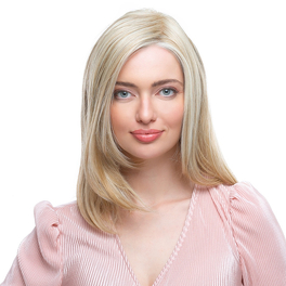 Topper syntetyczny blond z odrostem RUE # R14/88/8R