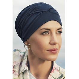 Turban granatowy Christine Headwear B.B. BECCA # dark blue