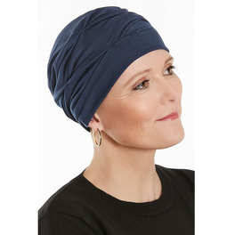 Turban granatowy Christine Headwear B.B. BECCA # dark blue