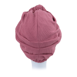 Turban z oryginalnym węzłem różowy VERBENA # ME12+B61