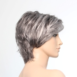 Damska peruka z włosów syntetycznych siwy "sól i pieprz" GLAM LOOK # salt/pepper*
