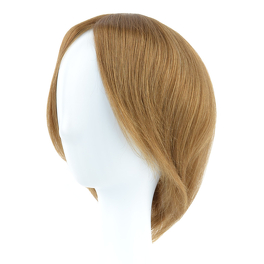 Topper z naturalnych włosów słowiańskich ciemny blond AVA 20cm # 10