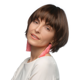 Peruka syntetyczna kasztanowy brąz z odrostem PHILIPPA # 4/30/6R