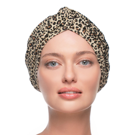 Turban w panterkę SAFARI