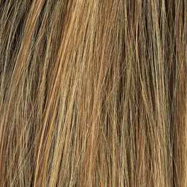 Półperuka syntetyczna bursztynowy blond z odrostem SECRET HI # bernstein/rooted