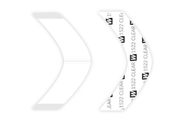 Walker Tape - Plaster CLEAR - półksiężyc A (36 sztuk)
