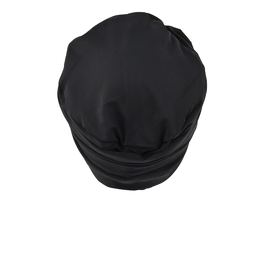 Lekki i wygodny turban do kąpieli z ozdobnym drapowaniem czarny AQUA # 990*