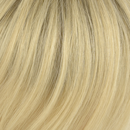 Topper z włosów słowiańskich blond z odrostem UNI 20cm # R10/25