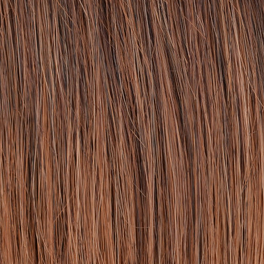 Topper z włosa naturalnego kasztanowy brąz VOLUME TOUCH # 33-27T siatka
