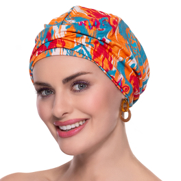 Turban z abstrakcyjnym wzorem SAMOA # B558