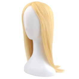 Topper z naturalnych włosów indyjskich blond DOP 600/62 40cm # 613/24