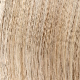Topper z naturalnych włosów remy szampański blond z odrostem SUPERB # champagne/rooted