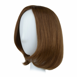 Topper z naturalnych włosów słowiańskich brąz STILLA 25cm # 8