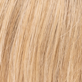 Topper na okrągłej bazie piękne naturalne europejskie włosy szampański blond GALAXY # champagne/mix