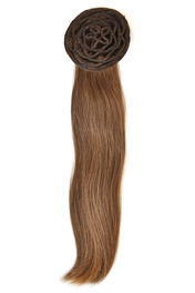 Dopinka doczepiana do kucyka niemodyfikowane włosy słowiańskie dziewicze blond CERSA ME 35cm # 10/16