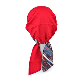 Turban z daszkiem czerwony SARA # 184/181*