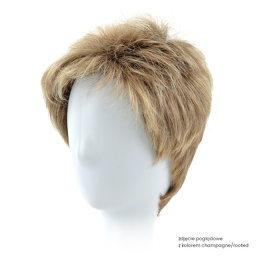 Peruka syntetyczna szampański blond z odrostem ALASKA # champagne/rooted*