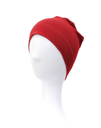 Lekki prosty i bezszwowy turban czerwony BAJA # 214*