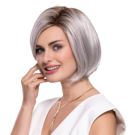 Peruka z włosów syntetycznych platynowy blond z odrostem LOYAL # R4/60/10R