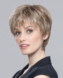 Peruka z włosów syntetycznych bursztynowy blond z odrostem VISION MONO # bernstein/rooted