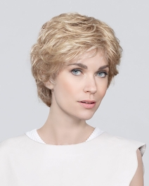 Peruka z włosów syntetycznych szampański blond ALEXIS DELUXE # champagne/mix