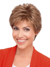 Peruka syntetyczna piaskowy blond CRYSTAL DELUXE # sand/mix*