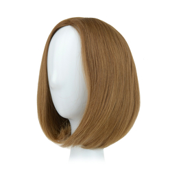 Peruka damska proste włosy słowiańskie virgin jasny brąz 30cm ALIZEE X # 8/12