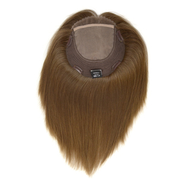 Topper z naturalnych włosów słowiańskich brąz SOA 25cm # 6/8/10