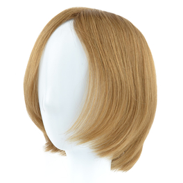 Topper z naturalnych słowiańskich włosów dziewiczych ciemny blond AIKA 20cm # 10