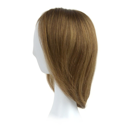 Topper naturalny z włosów słowiańskich brąz z blond refleksami DOP 600/90 30cm # 6/8 + 8/12H