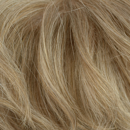 Peruka damska z włosów syntetycznych ciemny blond CHERRY # 14/16