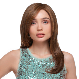 Peruka syntetyczna brąz z odrostem odporna na ciepło MAGNOLIA # 6/8/12/4R