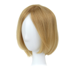 Topper z naturalnych słowiańskich włosów blond z refleksami AIKA 25cm # 14+16H