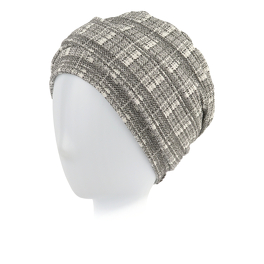 Turban w kratkę BIANCO
