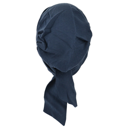 Lekki i komfortowy turban 100% wiskoza granatowy SARA # T-30*