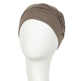 Turban brązowy Christine Wear B.B. BECCA # dusty brown