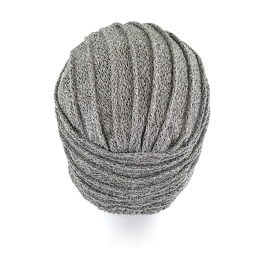 Srebrny elegancki turban SILVER*